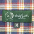ホールアース whole earth 2ポケット チェック柄 長袖シャツ メンズ import:M
