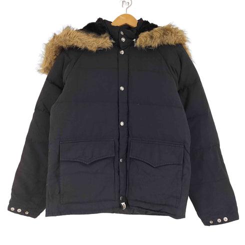 アベイシングエイプ A BATHING APE ファー付き スナップボタン ダウンジャケット メンズ import:S