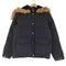 アベイシングエイプ A BATHING APE ファー付き スナップボタン ダウンジャケット メンズ import:S