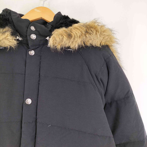 アベイシングエイプ A BATHING APE ファー付き スナップボタン ダウンジャケット メンズ import:S