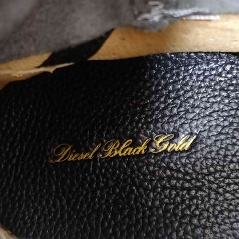 ディーゼル DIESEL BLACK GOLD レイヤード ハイトップ スニーカー ハイカット メンズ JPN:26.5