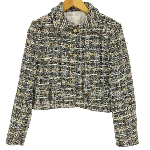 ザラ ZARA 3B ツイードジャケット レディース import:S