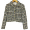 ザラ ZARA 3B ツイードジャケット レディース import:S