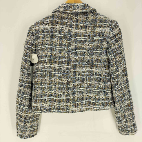 ザラ ZARA 3B ツイードジャケット レディース import:S