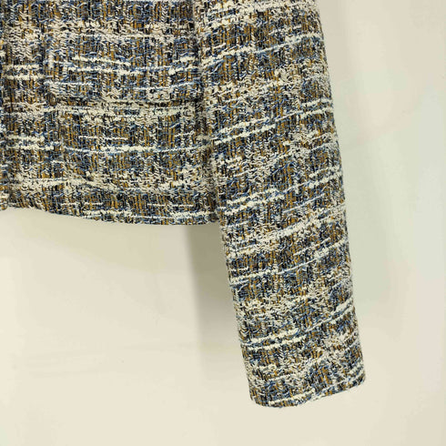 ザラ ZARA 3B ツイードジャケット レディース import:S