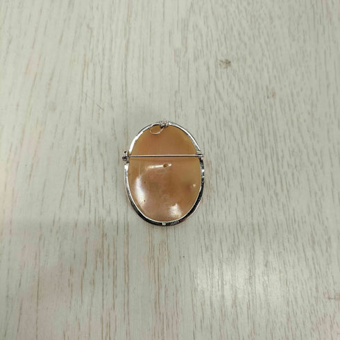 SILVER刻印 カメオブローチ リメイク ネックレス レディース ONE SIZE