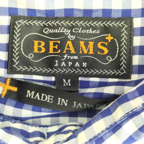ビームスプラス BEAMS+ B.D. Gingham Check 100/2 Broad メンズ JPN:M