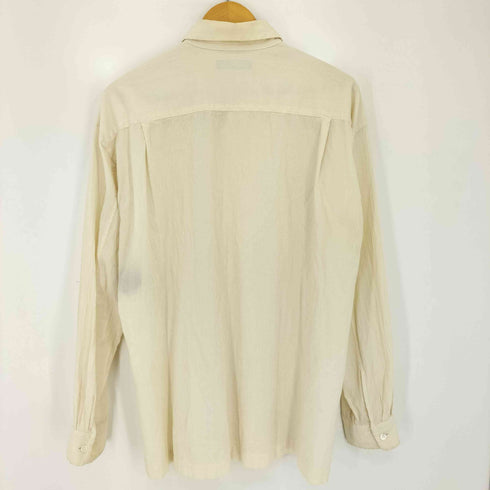 イッセイミヤケホワイトレーベル ISSEY MIYAKE WHITE LABEL 03ss 製品染め フロントポケット 長袖 ガーゼシャツ メンズ JPN:3