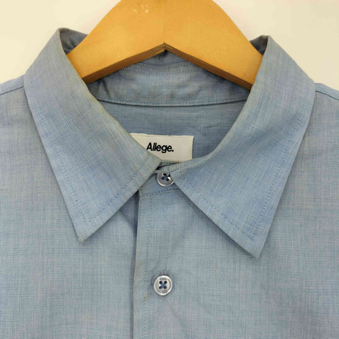アレッジ ALLEGE 24ss Standard Shirt レギュラーカラーシャツ メンズ JPN:3