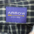 アロー ARROW ポリコットン ボタンダウン チェックシャツ メンズ import:L