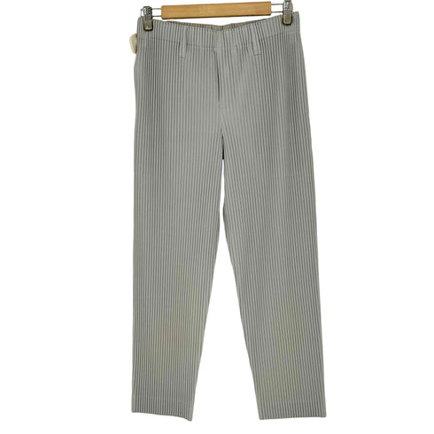 オムプリッセイッセイミヤケ HOMME PLISSE ISSEY MIYAKE BASICS ベーシックス プリーツ ストレートパンツ メンズ JPN:2