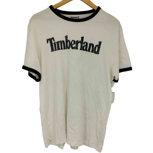 ティンバーランド Timberland ロゴプリントリンガーTシャツ メンズ JPN:L