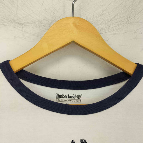 ティンバーランド Timberland ロゴプリントリンガーTシャツ メンズ JPN:L