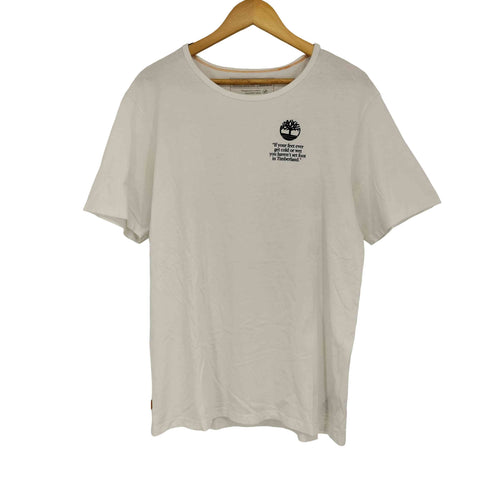 ティンバーランド Timberland シューズプリント クルーネックTシャツ メンズ JPN:XL