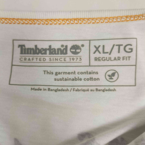 ティンバーランド Timberland シューズプリント クルーネックTシャツ メンズ JPN:XL