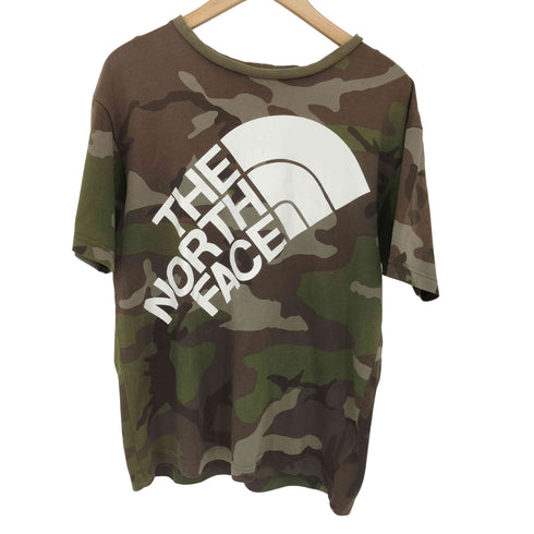 ザノースフェイス THE NORTH FACE 迷彩 ロゴクルーネックTシャツ メンズ
