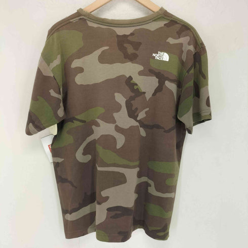 ザノースフェイス THE NORTH FACE 迷彩 ロゴクルーネックTシャツ メンズ