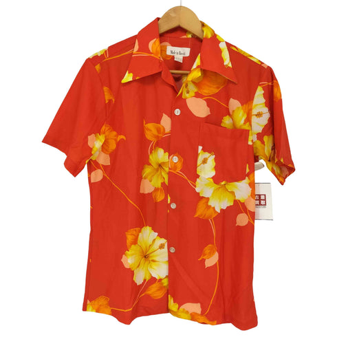 Made in Hawaii 開襟 アロハシャツ メンズ