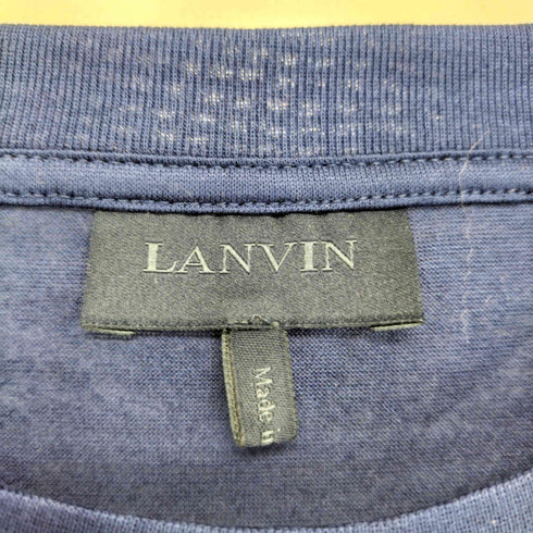 ランバン LANVIN クルーネック ポケットTシャツ メンズ import:S