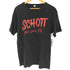 ショット Schott ロゴプリント クルーネックTシャツ 硫化染め メンズ JPN:L