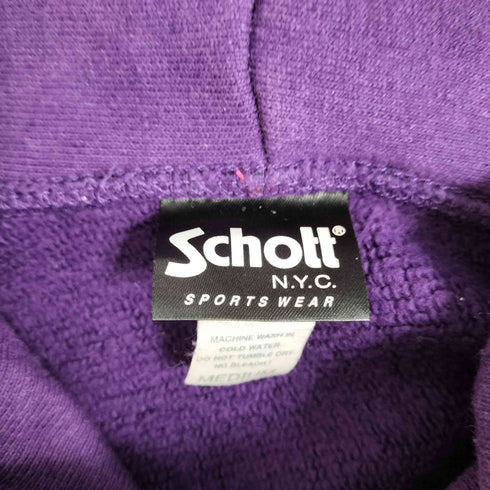 ショット Schott ヘビーウェイト ビッグロゴ プルオーバーフーディ メンズ JPN:M
