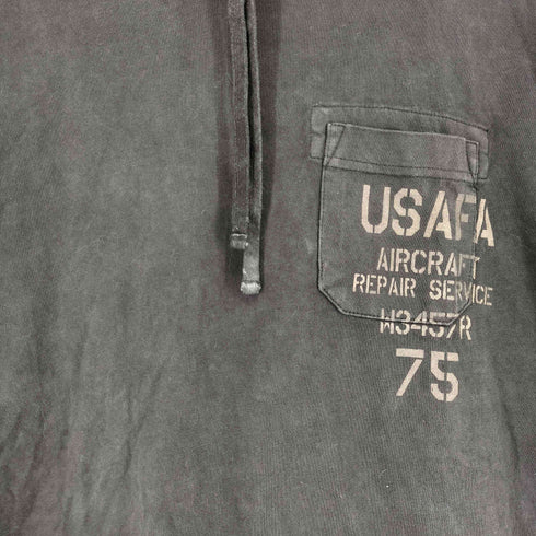 アヴィレックス AVIREX USAFA ショートスリーブ パーカー Y2K メンズ JPN:L