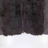 bebe レザー切り替え ファー ジップアップジャケット レディース import:M