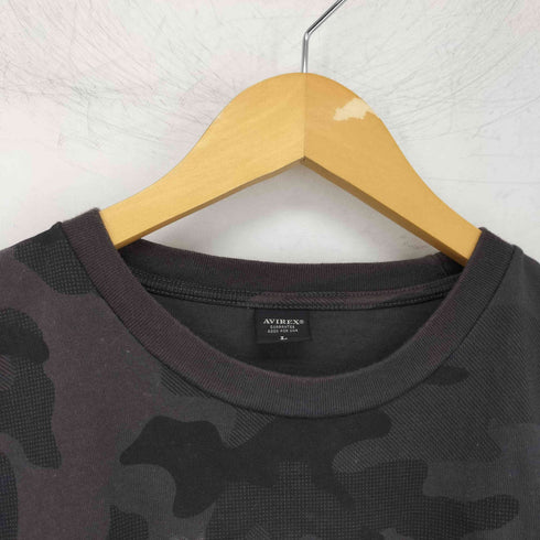 アヴィレックス AVIREX PHANTOM PHLYER 迷彩 クルーネックTシャツ メンズ JPN:L