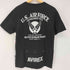 アヴィレックス AVIREX AIRFOCE バックプリント クルーネック ミリタリーTシャツ メンズ JPN:L