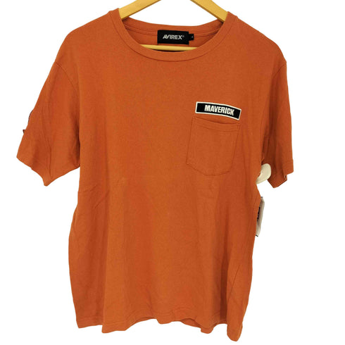 アヴィレックス AVIREX TOP GUN MAVERICK ポケットTシャツ メンズ JPN:L