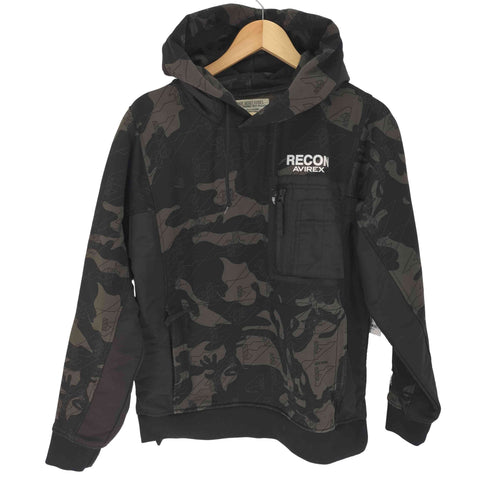 アヴィレックス AVIREX FLYERS PULL OVER PARKA プルオーバー パーカー メンズ JPN:L