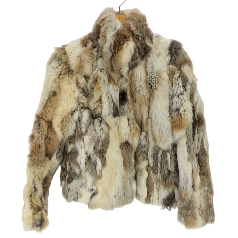 ON THE CREST rabbit fur ラビットファージャケット レディース M