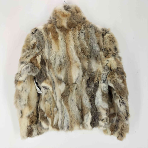 ON THE CREST rabbit fur ラビットファージャケット レディース M