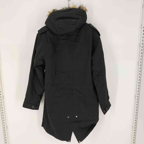 ジーユー GU ファー ミリタリー モッズ コート メンズ JPN:XL