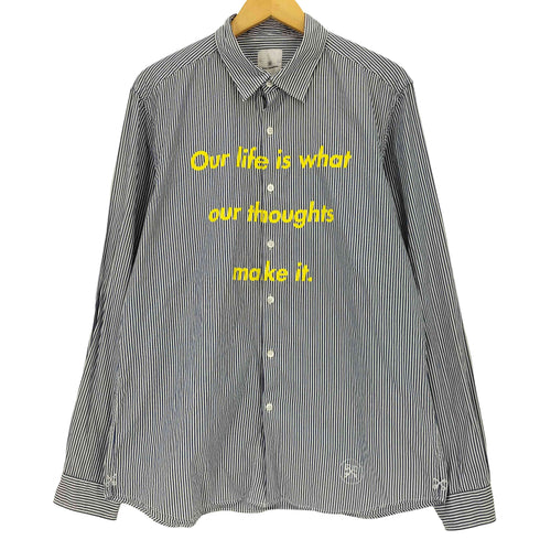 ユニフォームエクスペリメント uniform experiment PHILOSOPHY REGULAR COLLAR SHIRT メンズ JPN:4