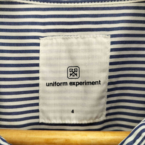 ユニフォームエクスペリメント uniform experiment PHILOSOPHY REGULAR COLLAR SHIRT メンズ JPN:4