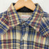 ラングラー Wrangler 70s USA製 白タグ タータンチェック ヘビーネル ウエスタンシャツ メンズ 15 1/2