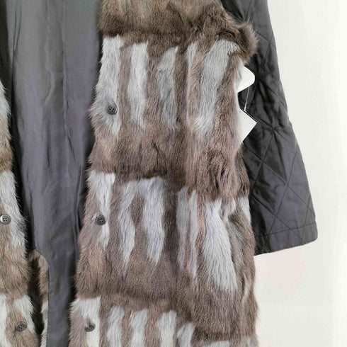 LA PIACENTE real fur jacket リアルファー ライナー レディース