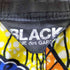 ブラックコムデギャルソン BLACK COMME des GARCONS 総柄 裏地 4B テーラードジャケット メンズ