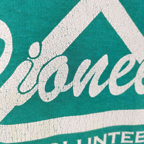 ヘインズ Hanes 90S USA製 大会両面プリント クルーネックTシャツ メンズ import:L