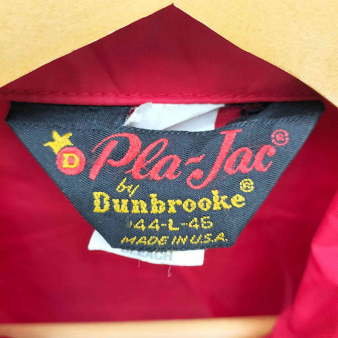 プラジャック Pla-Jac 70-80S USA製 刺繍 ナイロン コーチジャケット メンズ import:L