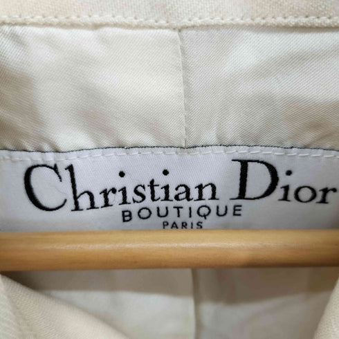 クリスチャンディオール Christian Dior ガリアーノ期 カシミヤ混 カラージャケット レディース FR:38