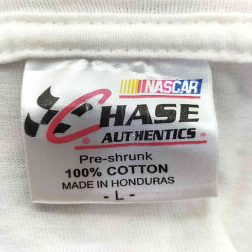 00s Chase Authentics ボディ スポーツ番組 DIGGER 騙し絵 プリント Tシャツ メンズ import:L