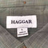 ハガークロージング HAGGAR チェック柄 ロングスリーブ BDシャツ メンズ JPN:L