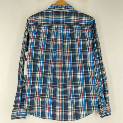 トミーヒルフィガー TOMMY HILFIGER チェック柄 長袖 BD シャツ メンズ import:L