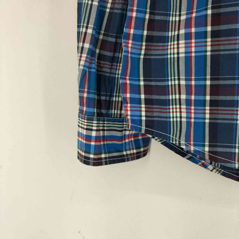 トミーヒルフィガー TOMMY HILFIGER チェック柄 長袖 BD シャツ メンズ import:L
