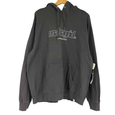 マハグリッド mahagrid ロゴプリント フーディ メンズ JPN:XL