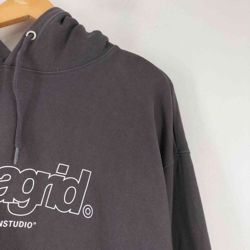 マハグリッド mahagrid ロゴプリント フーディ メンズ JPN:XL