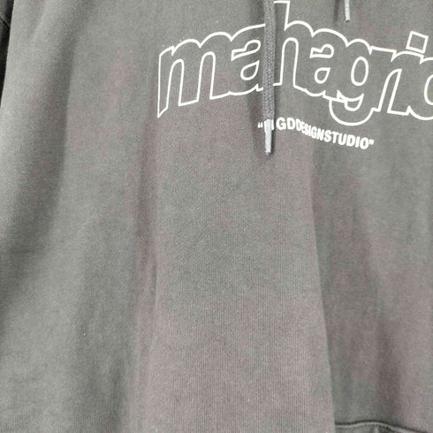 マハグリッド mahagrid ロゴプリント フーディ メンズ JPN:XL