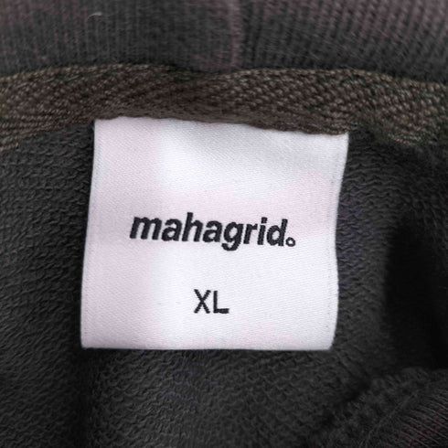マハグリッド mahagrid ロゴプリント フーディ メンズ JPN:XL